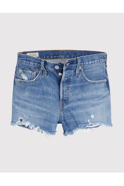 Levi's Pantaloni scurți din denim pentru femei Levi's 56327 albaștri