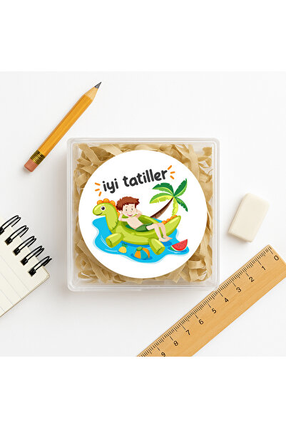 repro design Autocolant rotund de 4 cm pentru Sărbători bune - 24 buc, model 4