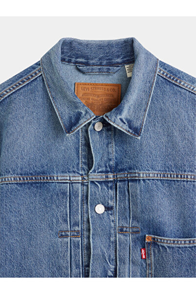 Levi's Geacă de denim pentru bărbați Levi's A3174-0004 Albastră