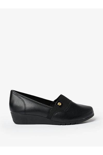 Moleca Ladies Comfort Shoes Black | Made In Brazil