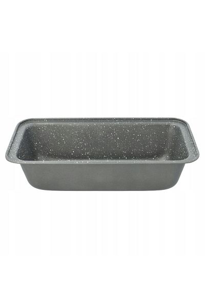 zola Forma de copt chec, din otel, temperatura pana la 230 grade, 27x14x7 cm, gri