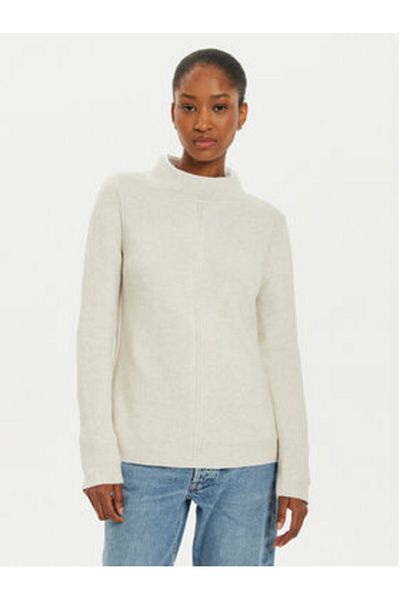 Oui Women's Sweater 89211 1340107 Ecru