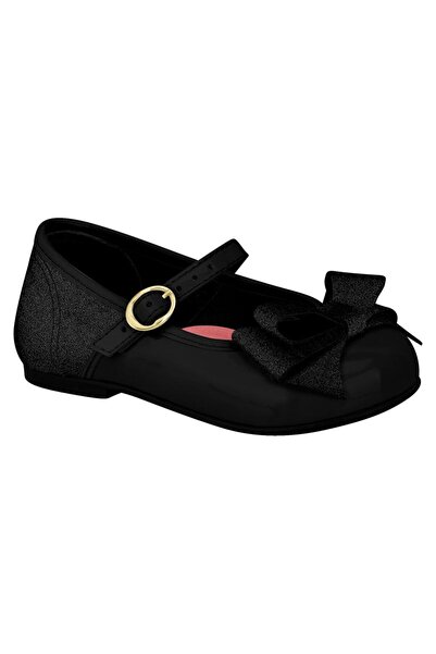 Molekinha Infant Girls School Shoes Black | Made In Brazil