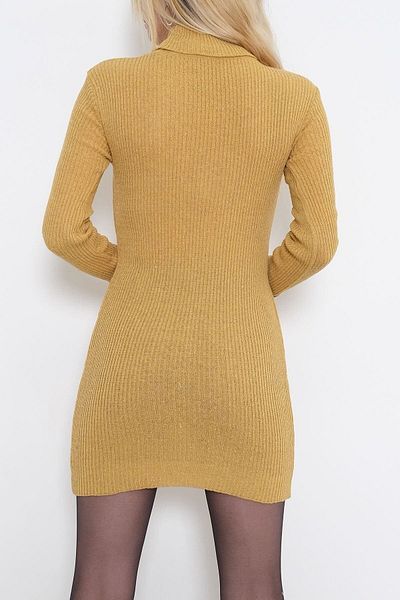 MaxiMor Rochie mini cu gât rochie pentru femei Lungime 90 cm Mărime standard