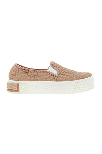 Moleca Ladies Casual Slip On Beige | Made In Brazil