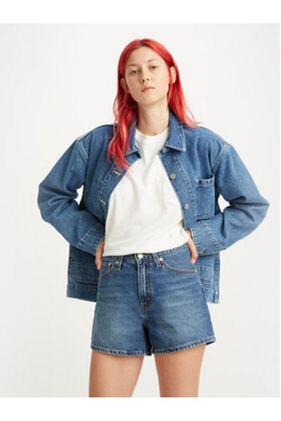 Levi's Pantaloni scurți din denim pentru femei levi's A4695-0003 albaștri