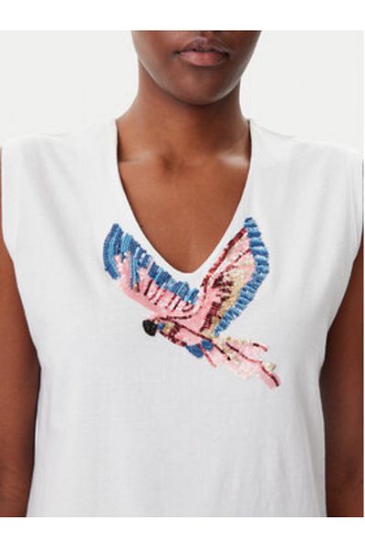 Lola Casademunt By Maite Women's Top MS2515019 White