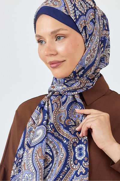 Rays Laci Retro Patterned Shawl 4004