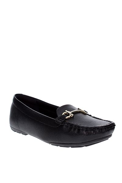 Modare Ladies Casual Slip On Black | Made In Brazil