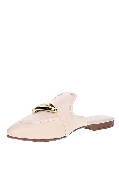 Beira Rio Ladies Closed/Flat Shoes Cream | Made In Brazil