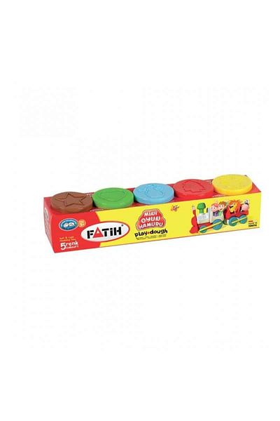 Fatih Light plasticine, Modeling Dough, 5x50G, FATIH