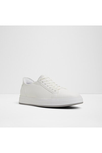 Aldo Scottie - Ανδρικά αθλητικά παπούτσια από συνθετικό δέρμα λευκά μοντέρνα με κορδόνια