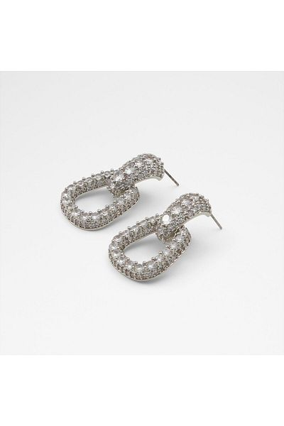 Aldo Wicelin - Women's Silver-Transparent Multi Earrings