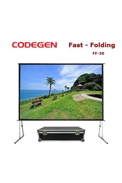 CODEGEN FF-30 300x225 cm Katlanabilir Taşınabilir Alüminyum Çerçeveli Fast Fo...