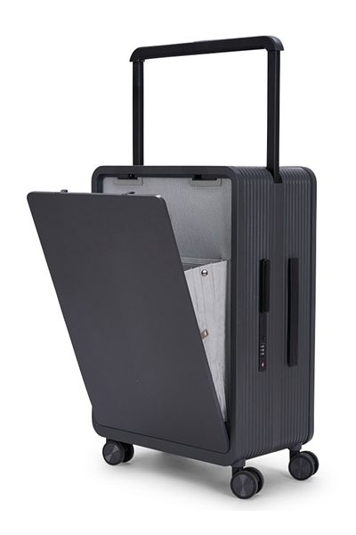 LİMRA Modern 2-compartment polycarbonate cabin suitcase, 20-inch, color