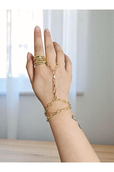 nazarboncuğu Gold Chain Shahmeran
