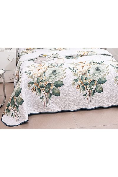 CHIRASO CHIRASO Microfiber Quilted Duvet Set, 3 pieces, Duvet 220x240cm, 2 Pillowcases, with print