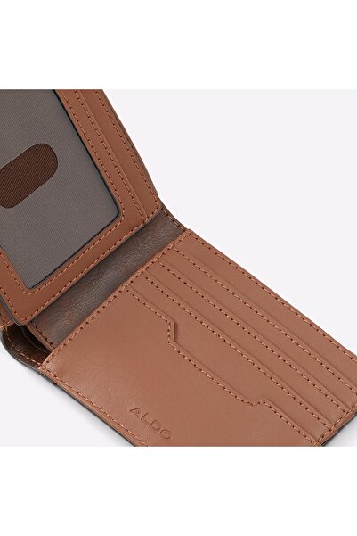 Aldo Banmoor - Men's Faux Leather Brown Wallet & Coin Purse