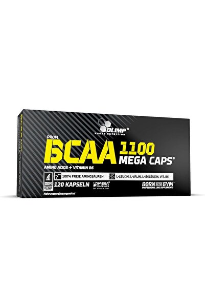 Olimp كبسولات ميجا BCAA من سبورت نيوتريشن ١١٠٠، ١٢٠ كبسولة