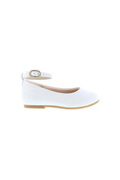 Molekinha Infant Girls Closed/Flat Shoes White | Made In Brazil