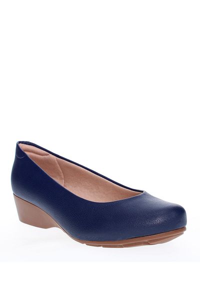 Modare Ladies Comfort Shoes Navy Blue | Made In Brazil