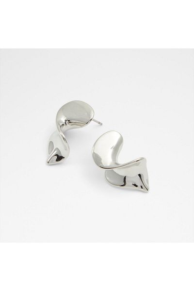 Aldo Miniswirlies - Silver Color Women's Earrings