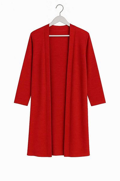 mf venessa Women's Thin Combed Cotton Fabric Cardigan Standard Size