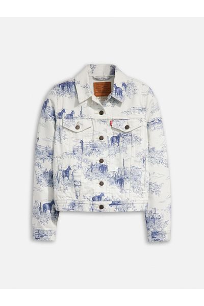 Levi's Geacă de denim pentru femei Levi's 29945-0161 Alb