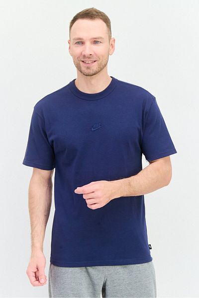 Nike Men Sportswear Fit Short Sleeves Running T-Shirt, Navy Blue