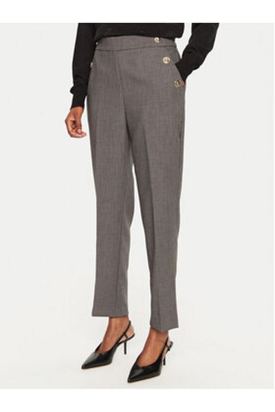 Lola Casademunt By Maite Women's Fabric Trousers MF2414022 Gray