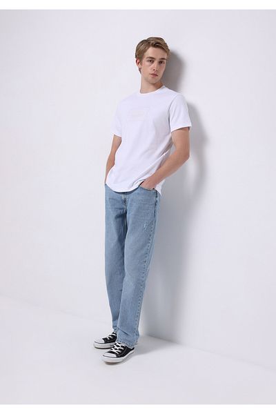 Colin's Regular Fit Mid Waist Straight Leg Men's Indigo Jean Trousers
