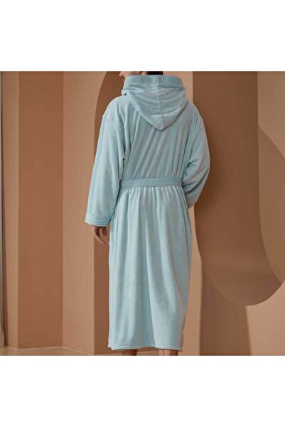 REEFI Turquoise Modern Robe with A Cab