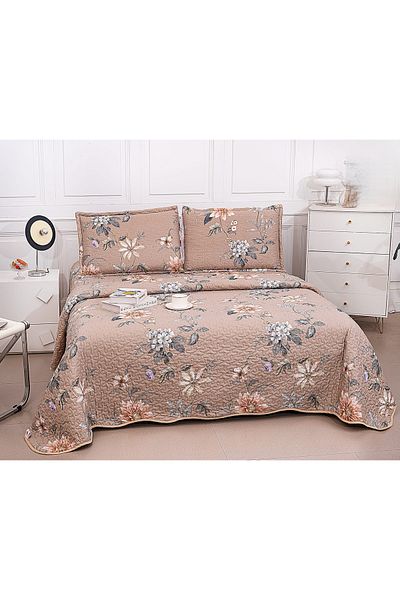 CHIRASO CHIRASO Microfiber Quilted Duvet Set, 3 pieces, Duvet 220x240cm, 2 Pillowcases, with print