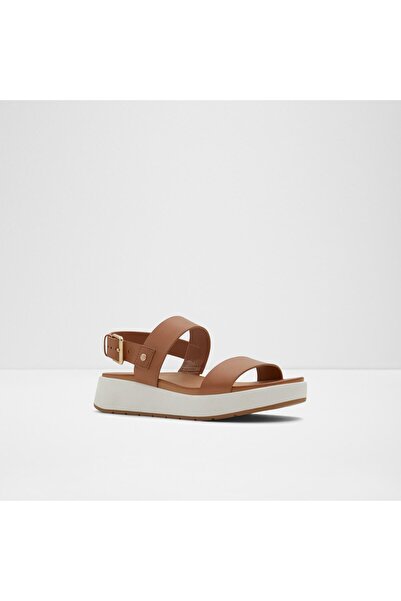 Aldo Silyia-Genuine Leather Tan Women's Sandals