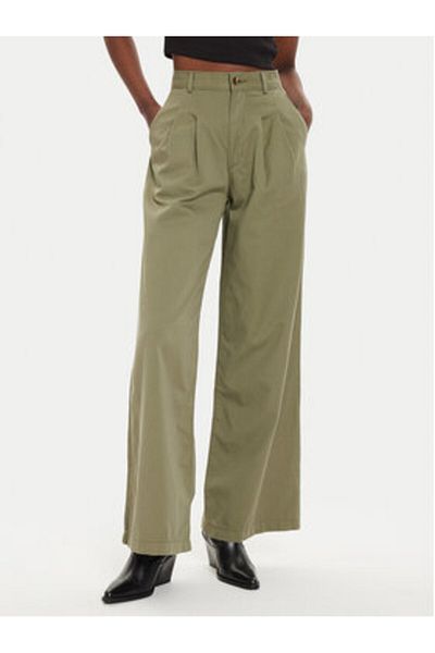 Levi's levi s Women's Fabric Trousers A7535-0000 Green