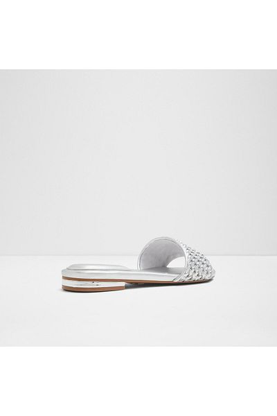 Aldo Eleonoreflat - Silver Women's Slippers