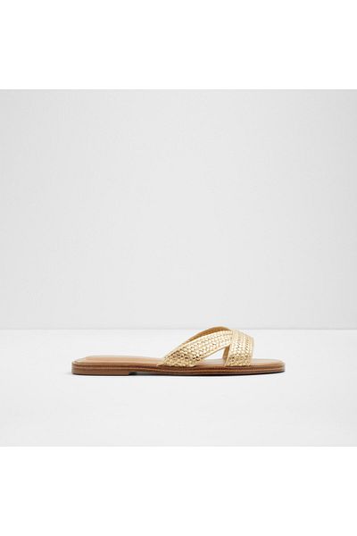 Aldo Caria - Gold Women's Slippers
