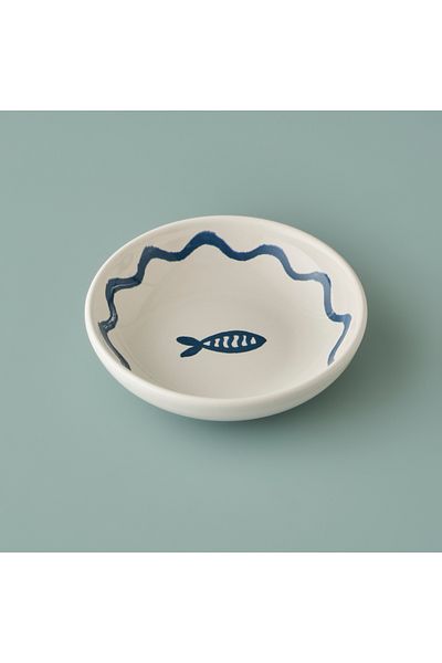 Bella Maison Marine Ceramic Presentation Bowl Blue (13 cm)