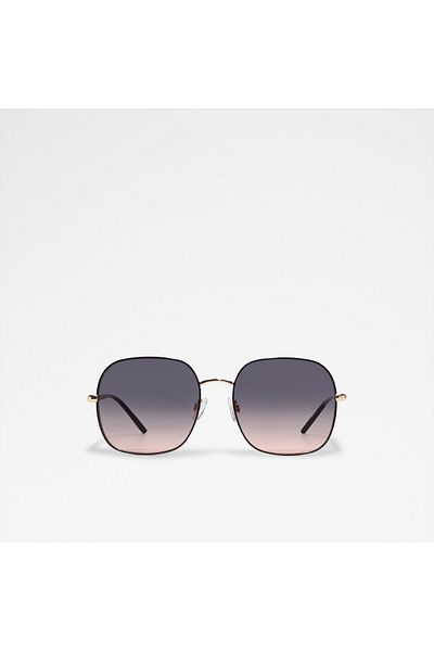 Aldo Elbamadar - Women's Black-Gold? ?Multi Sunglasses