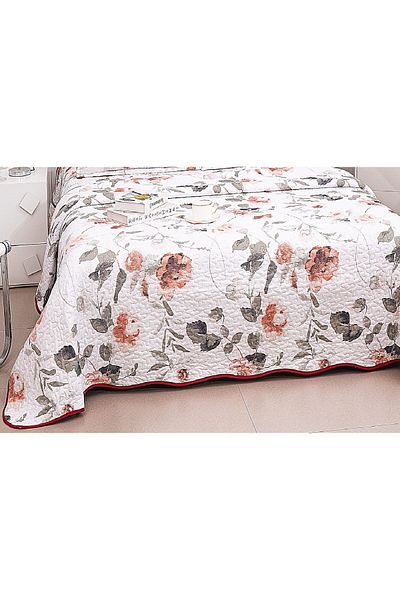 CHIRASO CHIRASO Microfiber Quilted Duvet Set, 3 pieces, Duvet 220x240cm, 2 Pillowcases, with print