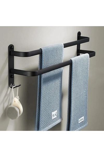 varioshop VarioShop® Towel Rack, Wall Mounted, Level 2.0, Installation Accessories, Water Resistant