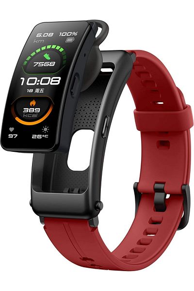Huawei Smart Band B6 TalkBand Fitness Activity Tracker with 1.54-inch AMOLED Color Screen, Daylong M
