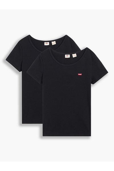 Levi's levi s Women's Set of 2 T-shirts 74856-0006 Black