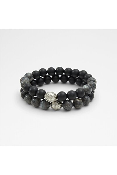 Aldo BUOMPIETRO - Siyah Erkek Bileklik Seti