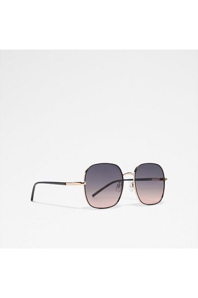 Aldo Elbamadar - Women's Black-Gold? ?Multi Sunglasses