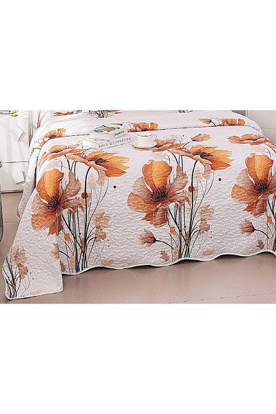 CHIRASO CHIRASO Microfiber Quilted Duvet Set, 3 pieces, Duvet 220x240cm, 2 Pillowcases, with print
