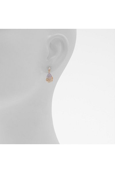 Aldo Cutesie - Women's Gold Color/Transparent Earrings