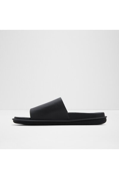 Aldo GALESA - Erkek Suni Deri Açık Siyah Terlik