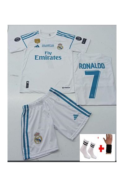 seonglobal λευκό ronaldo 2018 real.m σετ 4