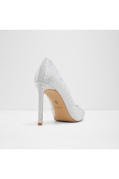 Aldo STESSY2.0 - Pantofi cu toc pentru femei argintii
